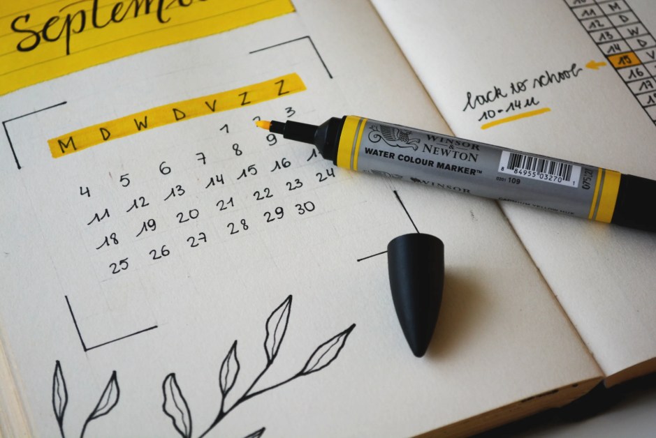 calendar-1 | SpainGuru black marker pen on a September calendar