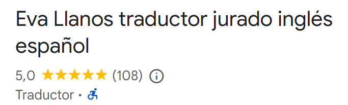 Eva Llanos: Sworn Translator for Spanish Documents