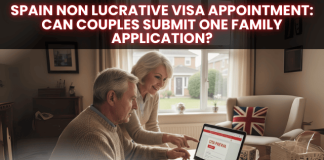 Spain non lucrative visa appointment: Can couples submit one family application? Spain non lucrative visa appointment: Can couples submit one family application?