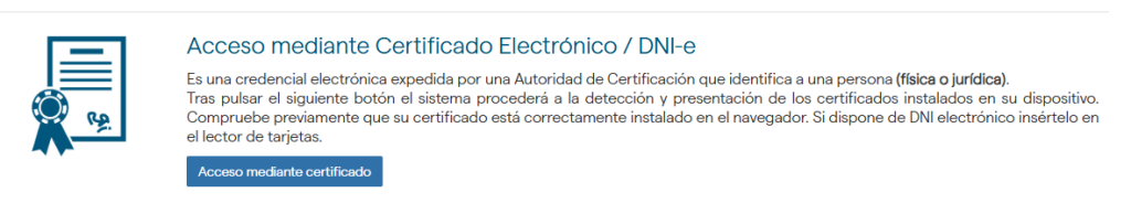 Digital Certificate in Spain