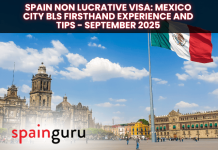Spain Non Lucrative Visa: Mexico City BLS Firsthand Experience and Tips – September 2025 Spain Non Lucrative Visa: Mexico City BLS Firsthand Experience and Tips - September 2025
