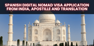 Spanish Digital Nomad Visa application from India, Apostille and Translation Spanish Digital Nomad Visa application from India, Apostille and Translation