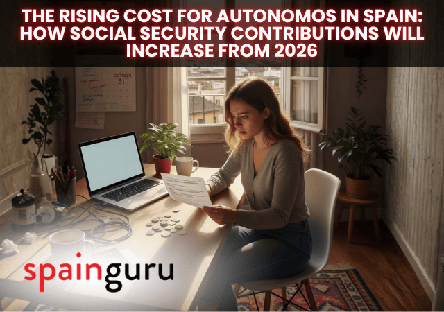 The Rising Cost for Autonomos in Spain: How Social Security Contributions Will Increase from 2026