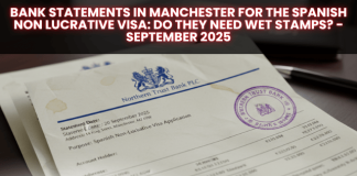Bank statements in Manchester for the Spanish Non Lucrative Visa: Do They Need Wet Stamps? – September 2025 Bank statements in Manchester for the Spanish Non Lucrative Visa: Do They Need Wet Stamps? - September 2025