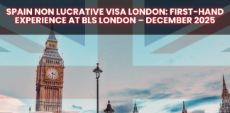 Spain Non Lucrative Visa London: First-Hand Experience at BLS London – December 2025 Spain Non Lucrative Visa London: First-Hand Experience at BLS London – December 2025