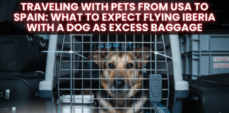 Traveling with pets from USA to Spain: What to Expect Flying Iberia With a Dog as Excess Baggage Traveling with pets from USA to Spain: What to Expect Flying Iberia With a Dog as Excess Baggage