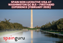Spain Non Lucrative Visa at Washington DC BLS – Firsthand Experience – February 2026 Spain Non Lucrative Visa at Washington DC BLS – Firsthand Experience - February 2026