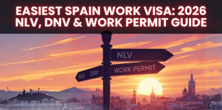 Easiest Spain Work Visa: 2026 NLV, DNV & Work Permit Guide Easiest Spain Work Visa: 2026 NLV, DNV & Work Permit Guide