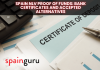 Spain NLV Proof of Funds: Bank Certificates and Accepted Alternatives Spain NLV Proof of Funds: Bank Certificates and Accepted Alternatives
