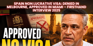 Spain Non Lucrative Visa: Denied in Melbourne, Approved in Miami – Firsthand Interview 2025 Spain Non Lucrative Visa: Denied in Melbourne, Approved in Miami – Firsthand Interview 2025