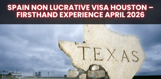 Spain Non Lucrative Visa Houston – Firsthand Experience April 2026 Spain Non Lucrative Visa Houston – Firsthand Experience April 2026