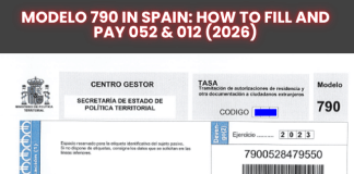 Modelo 790 in Spain: How to Fill and Pay 052 & 012 (2026) Modelo 790 in Spain: How to Fill and Pay 052 & 012 (2026)