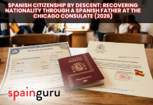 Spanish Citizenship by Descent: Recovering Nationality Through a Spanish Father at the Chicago Consulate (2026) Spanish Citizenship by Descent: Recovering Nationality Through a Spanish Father at the Chicago Consulate (2026)